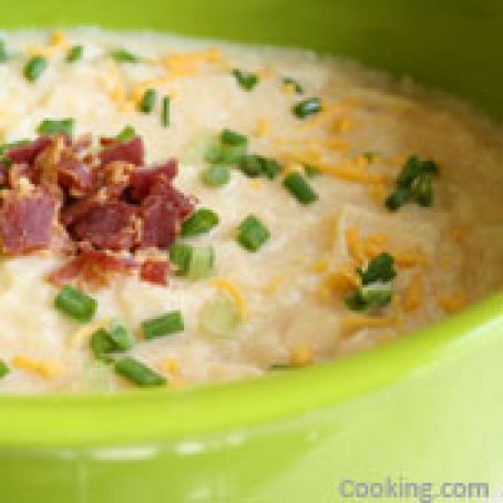 Potato and Cheddar-Cheese Soup
